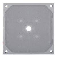 1500 × 1500 mm hoge druk diafragma filterplaat